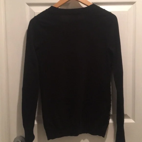 Express black sequence sweater size small - Picture 5 of 5